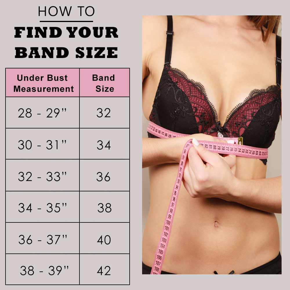 How do I find my bra size?