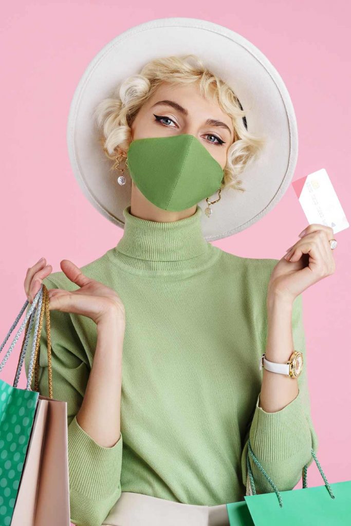 Green Mask with Green Longsleeve