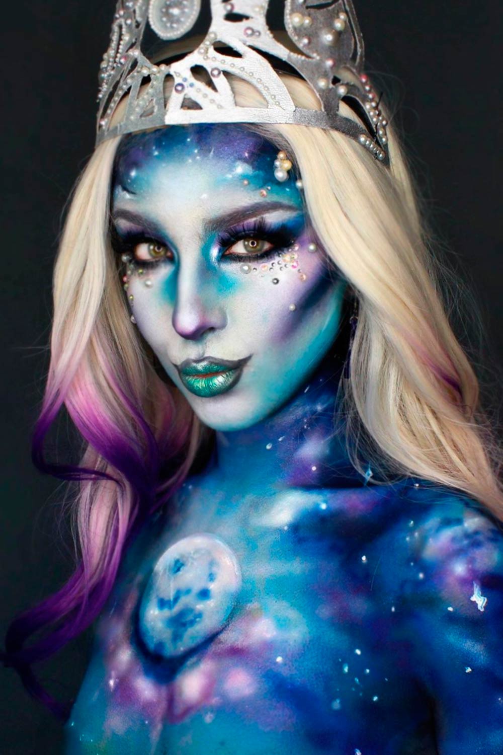 Fantasy Galaxy Makeup