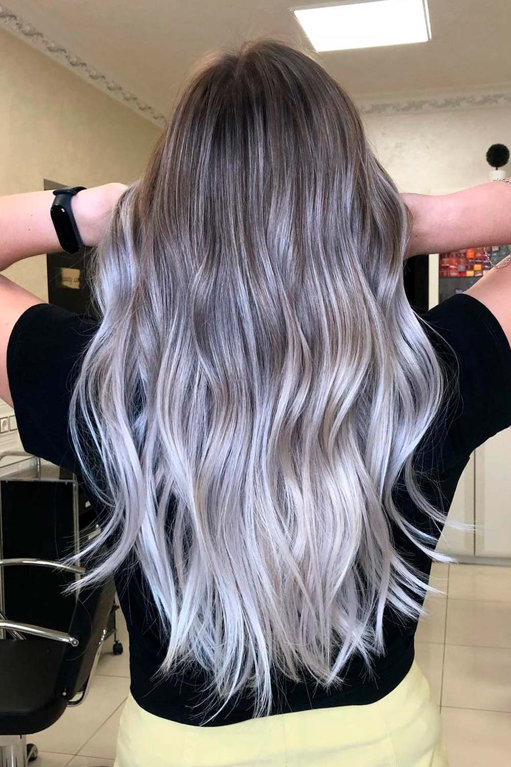 Grey Winter Hair Color Ideas