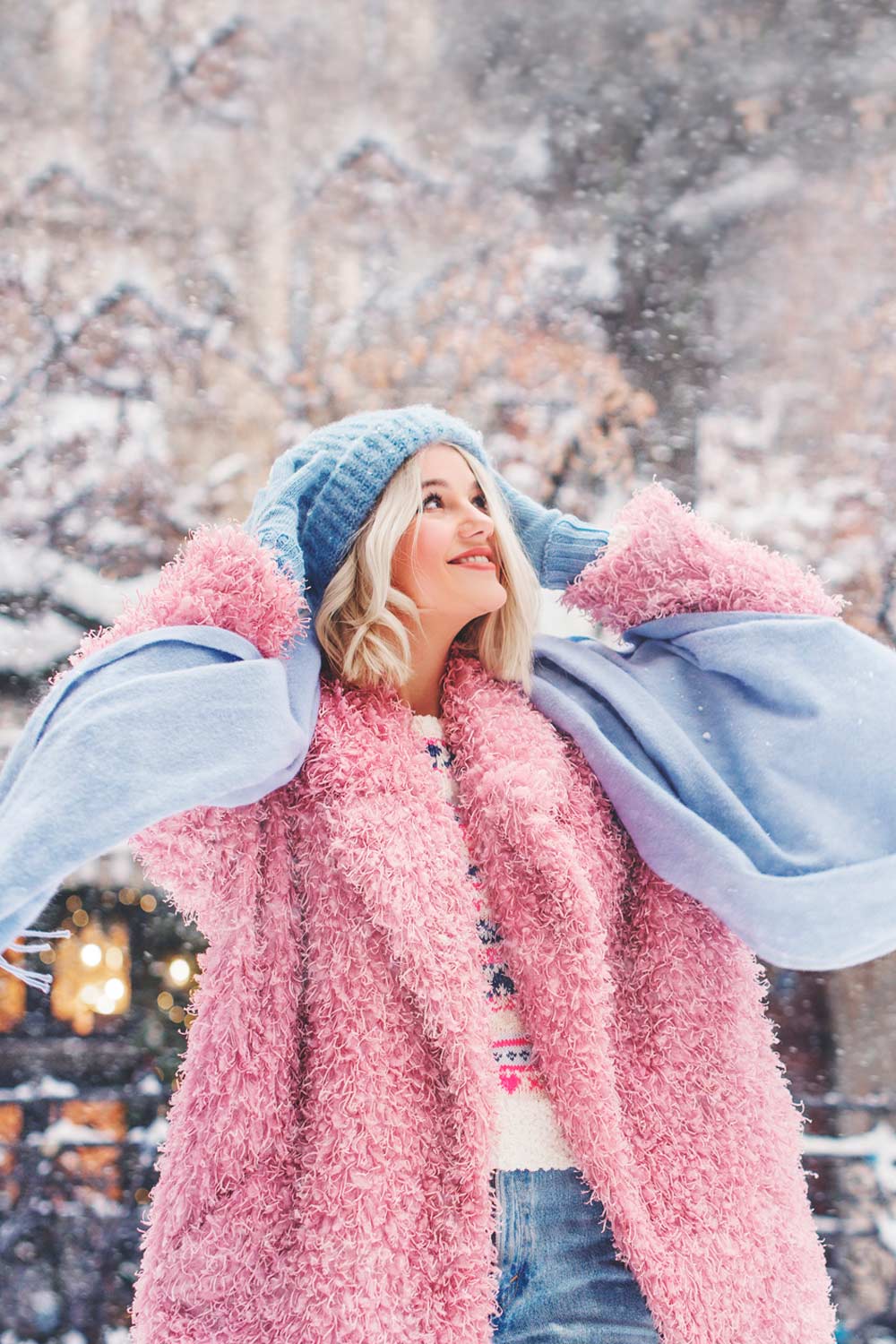 Pink Color For Winter Outfits