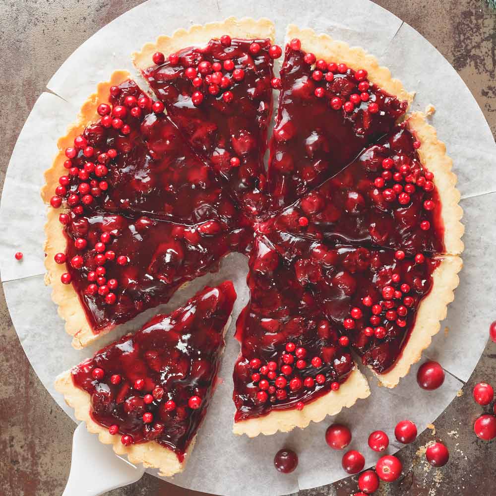 Christmas Cake Idea with Berries