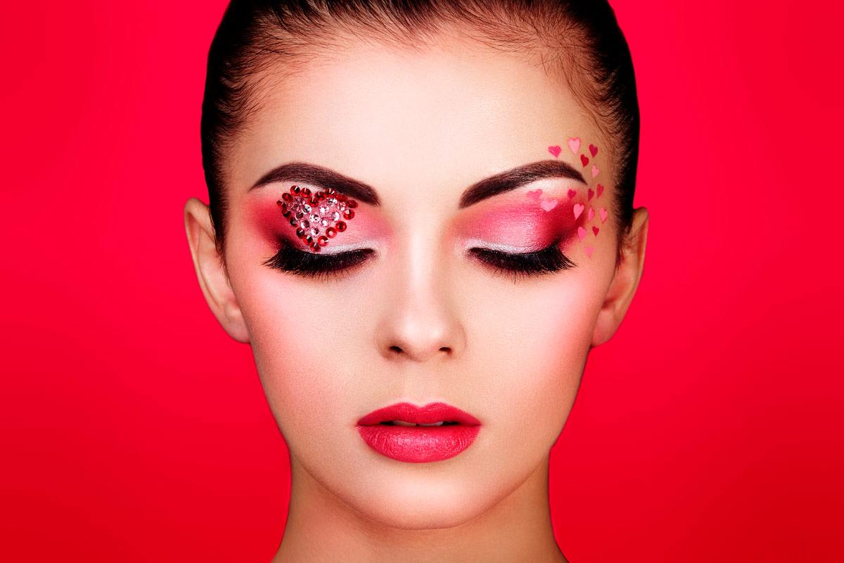 Makeup For Valentines Day Photos