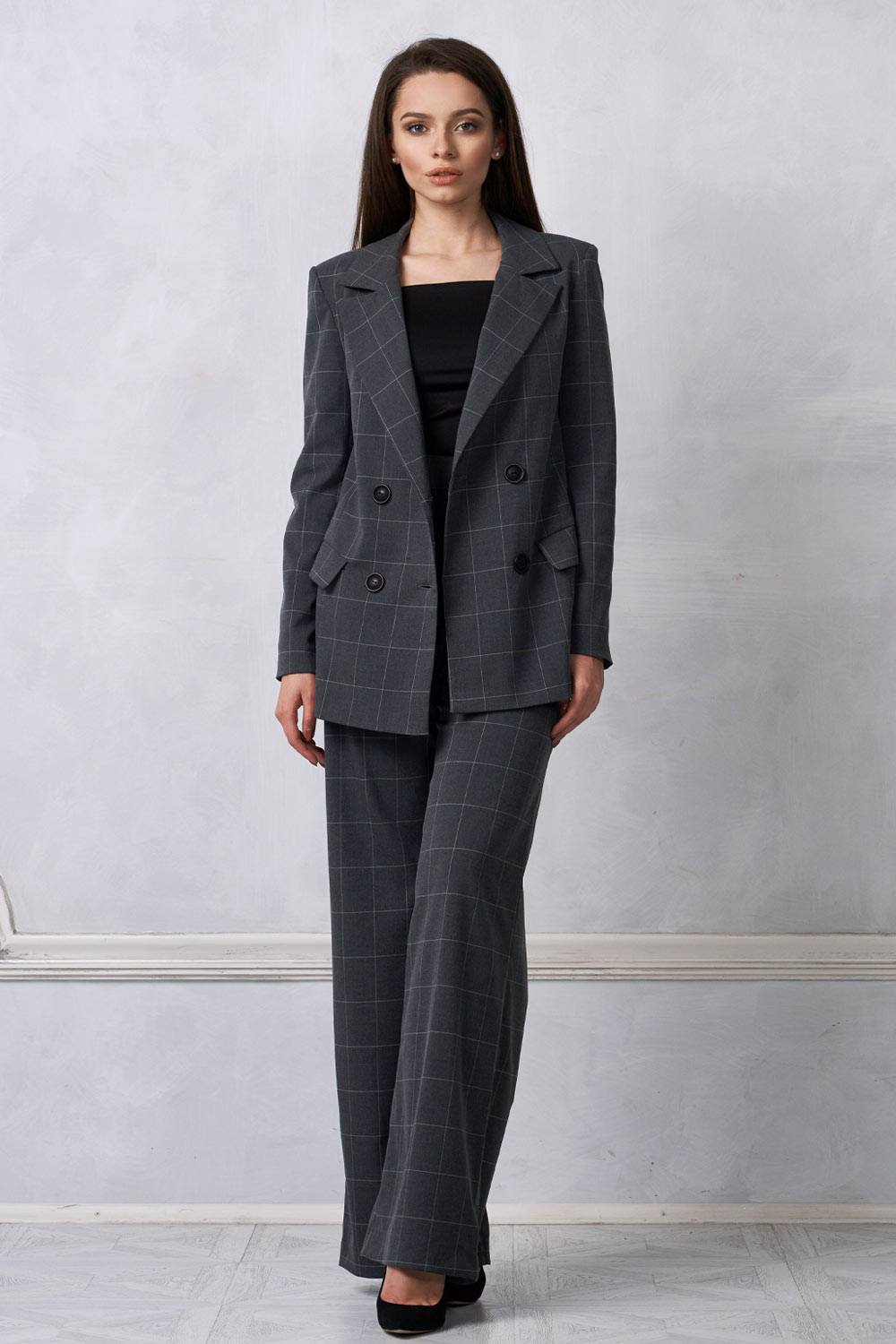 Grey Colored Work Suit