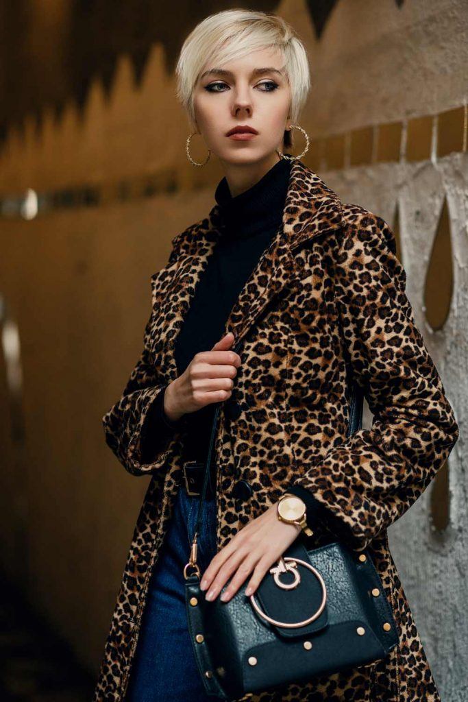 Leopard Print Coat