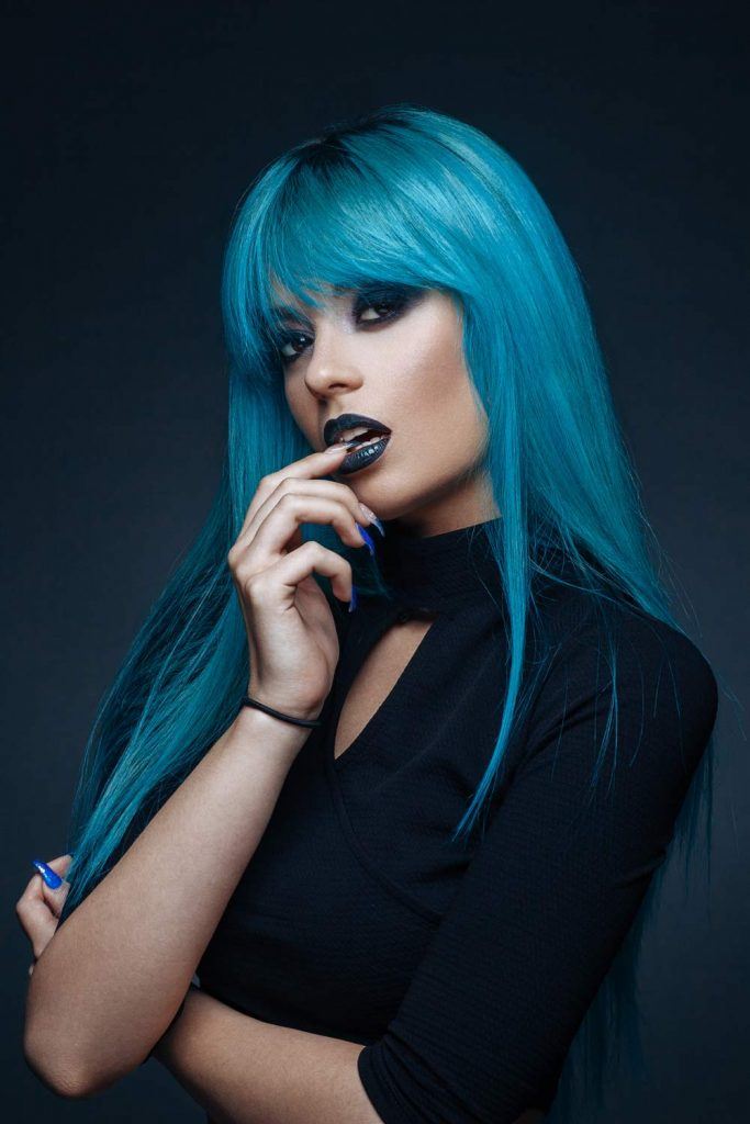 Blue Moon Hair Color