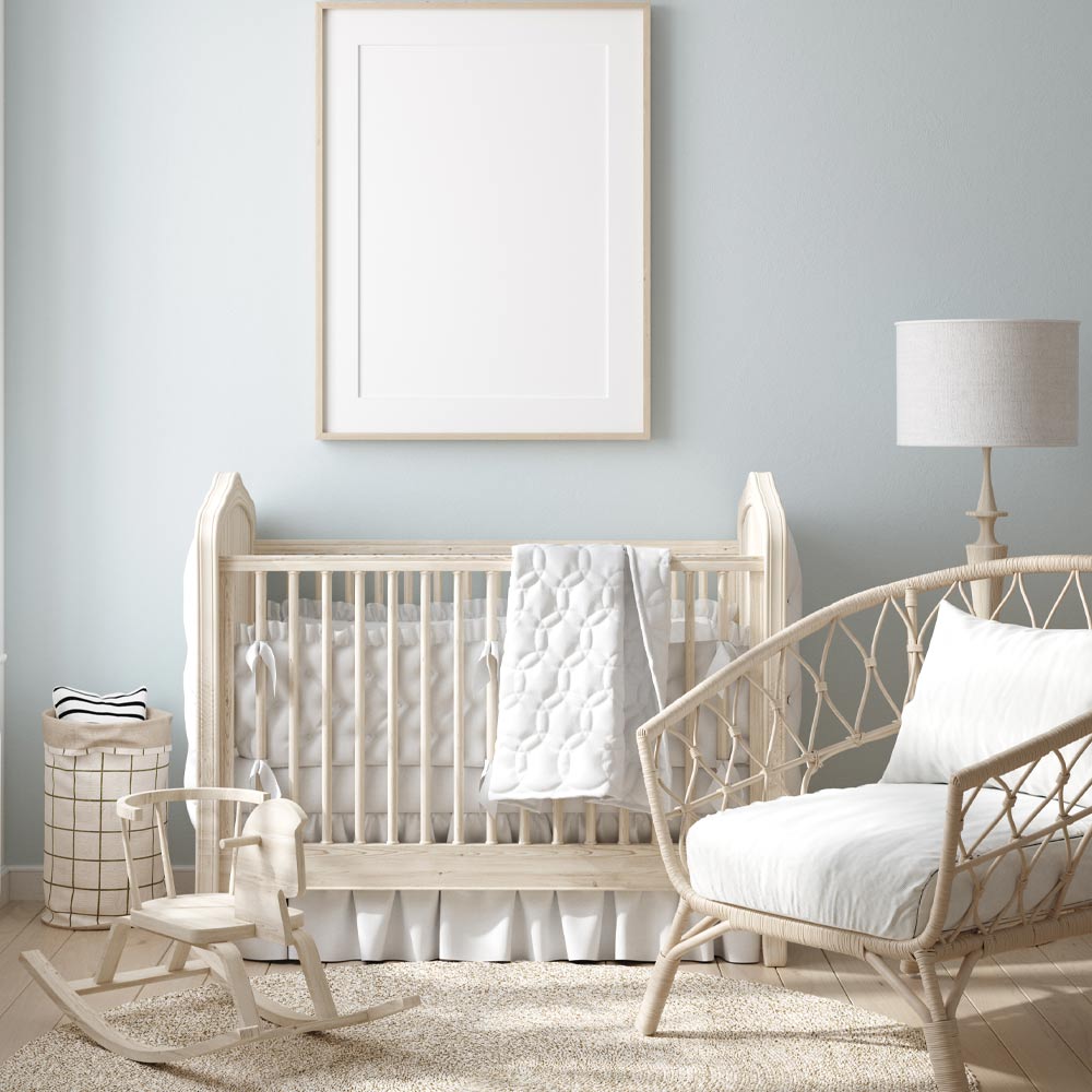 Nursery Idea with Rustic Accent