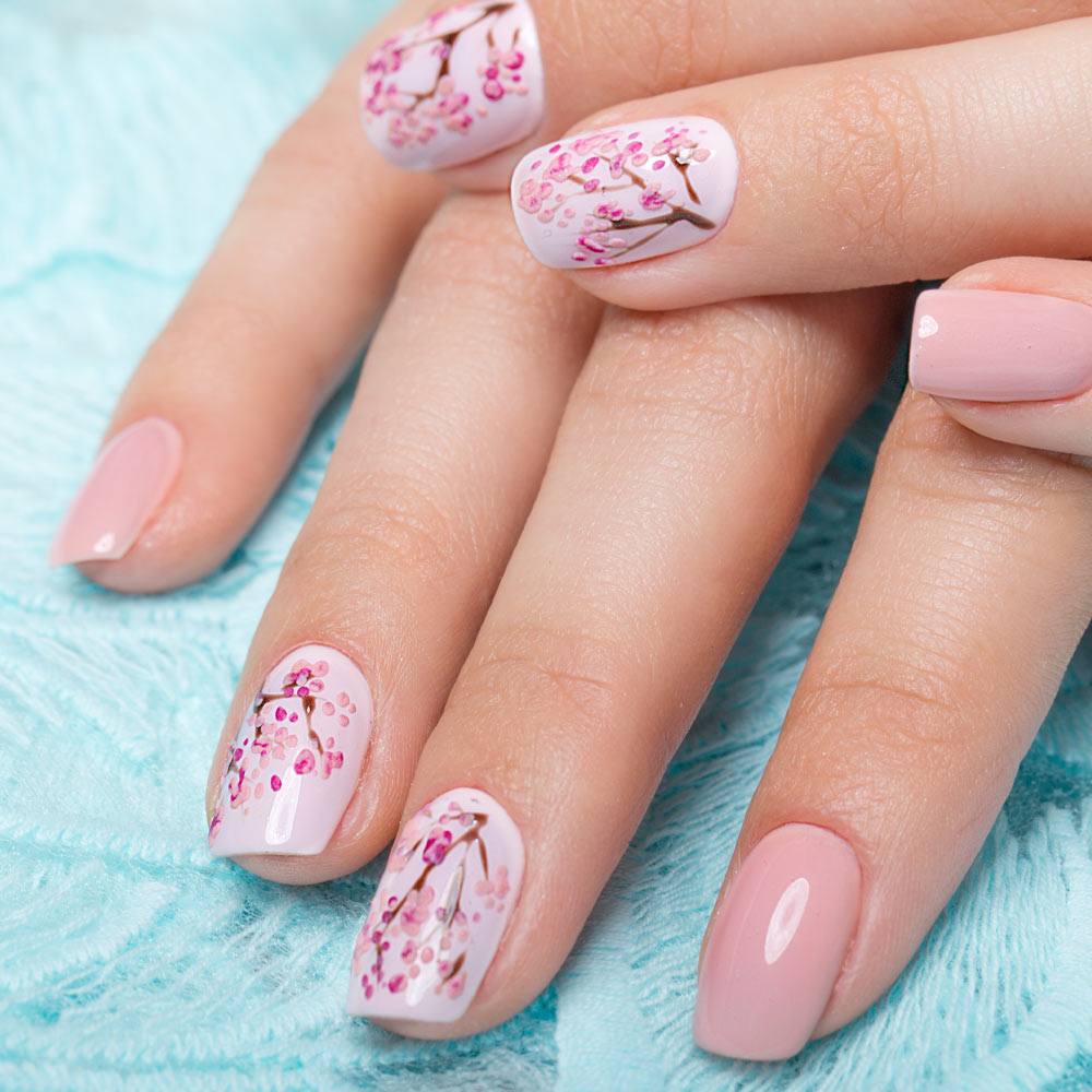 Cherry Bloom Nails