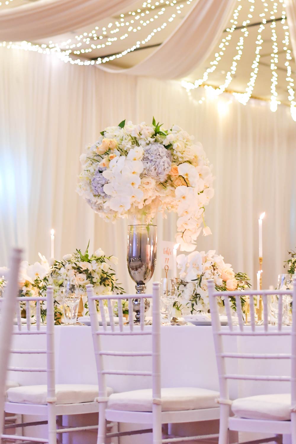 White Wedding Flowers Decor