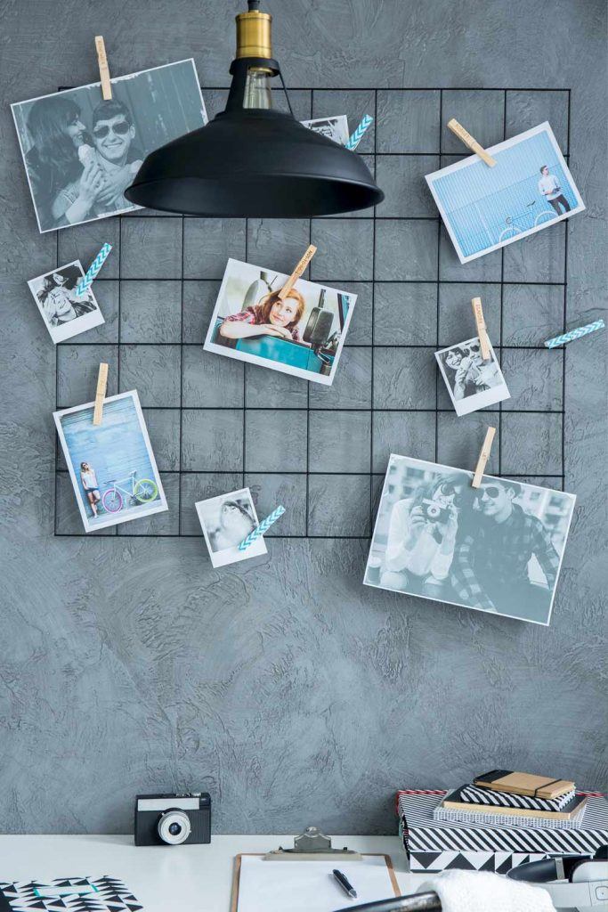 Wall Decoration with Photo Board