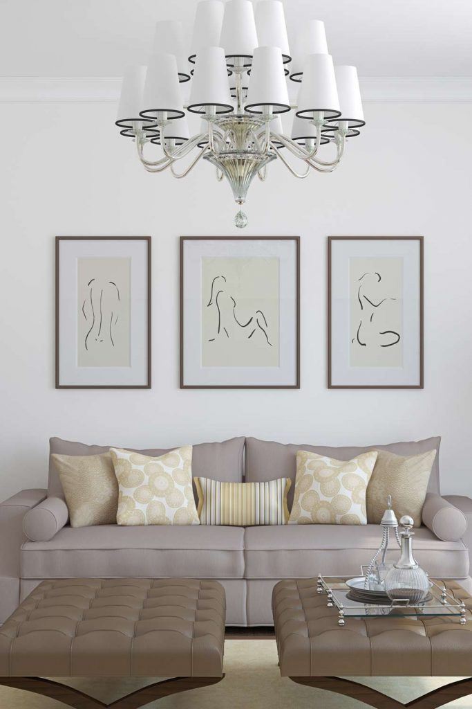 Minimalist Silhouette Pictures Decor