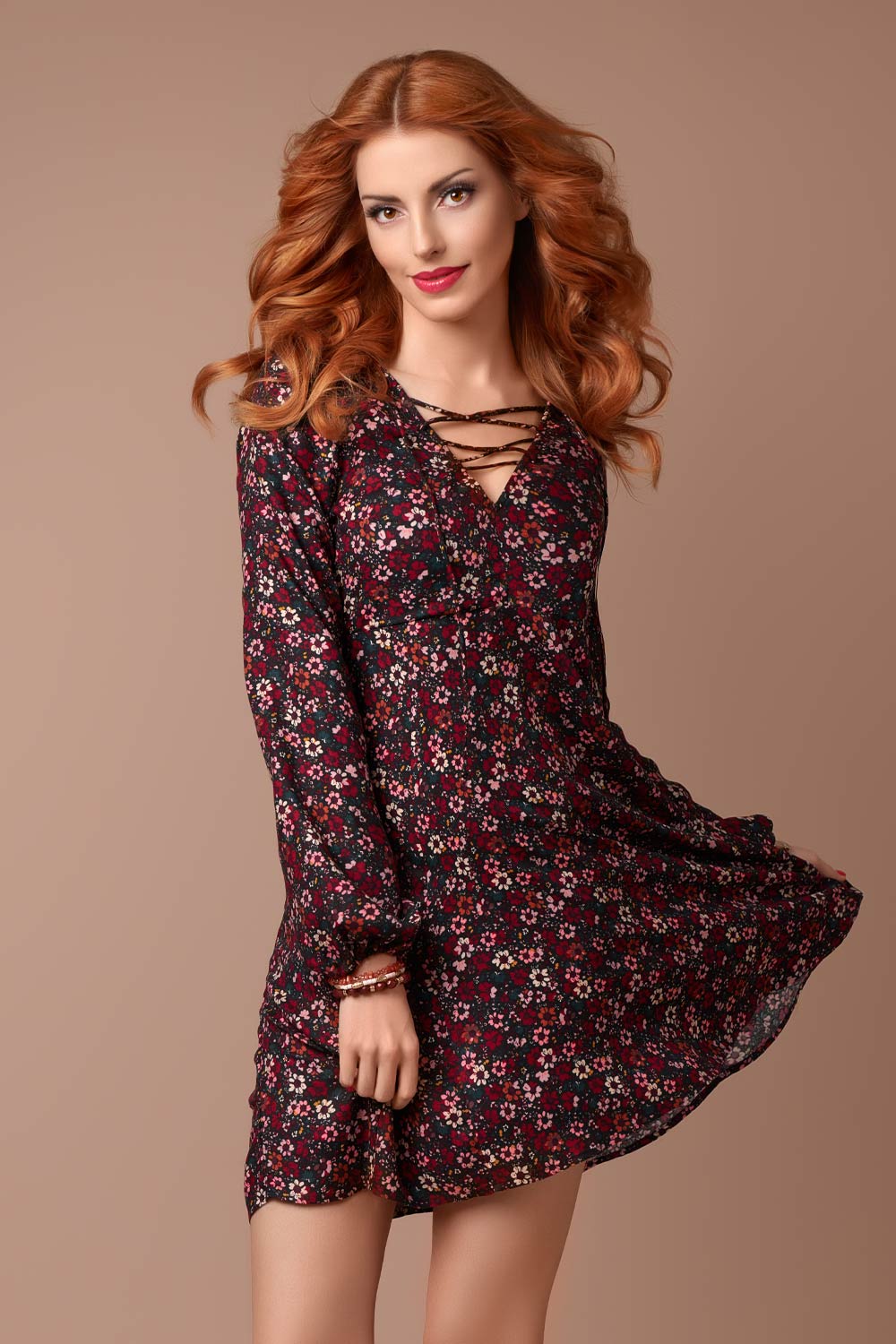 flower gown design