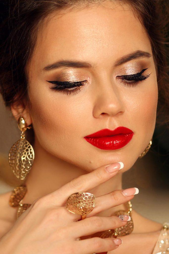 Homeing Makeup Ideas For Red Dress - Infoupdate.org