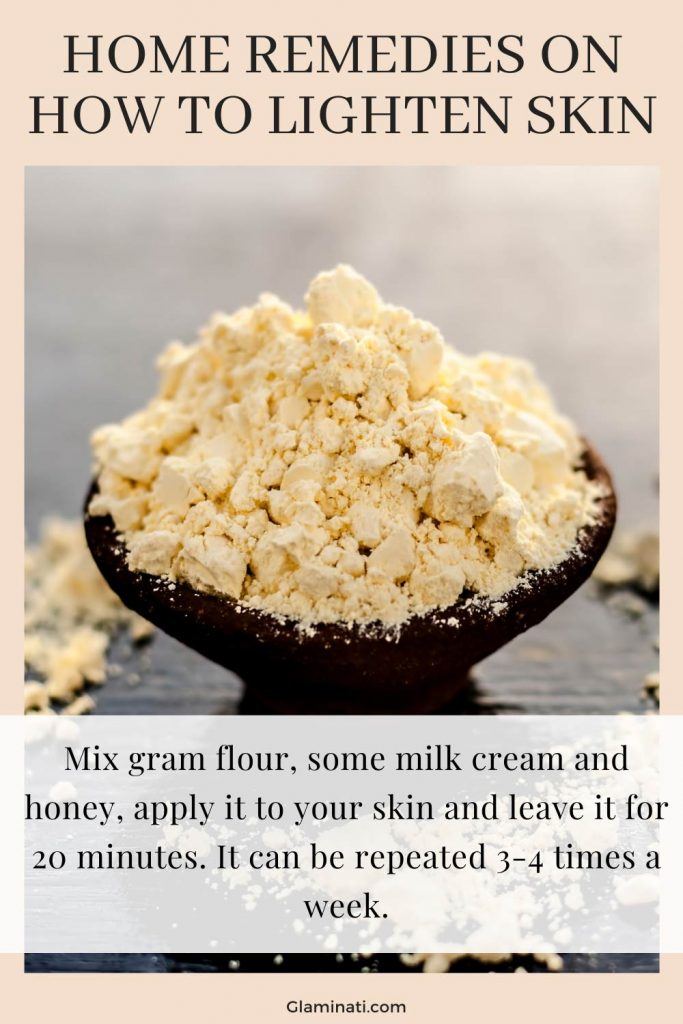 Gram Flour Mask To Lighten Skin