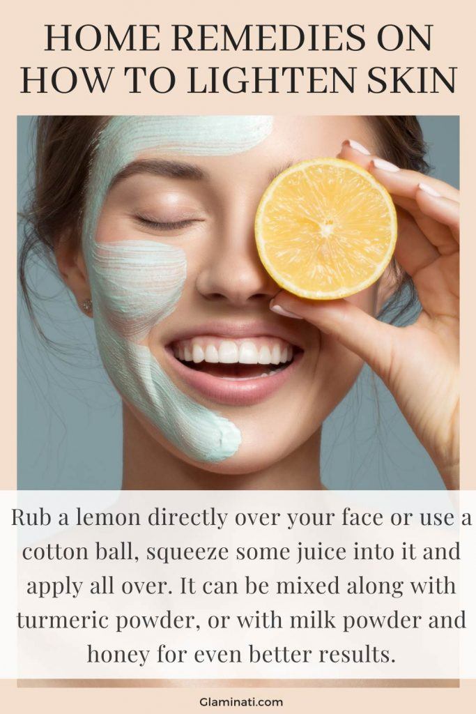 Lemon Mask To Lighten Skin