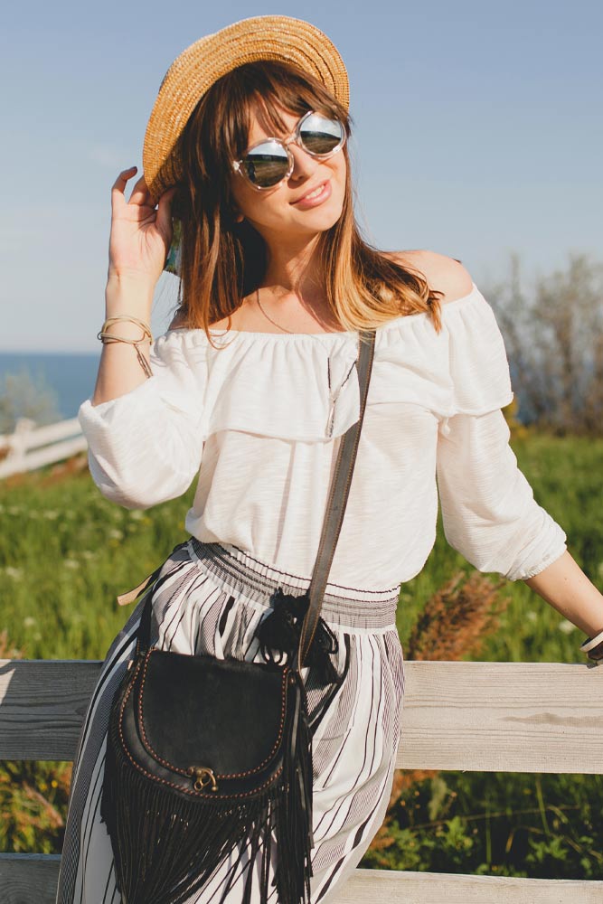 Summer Outfits with Off the Shoulder Top