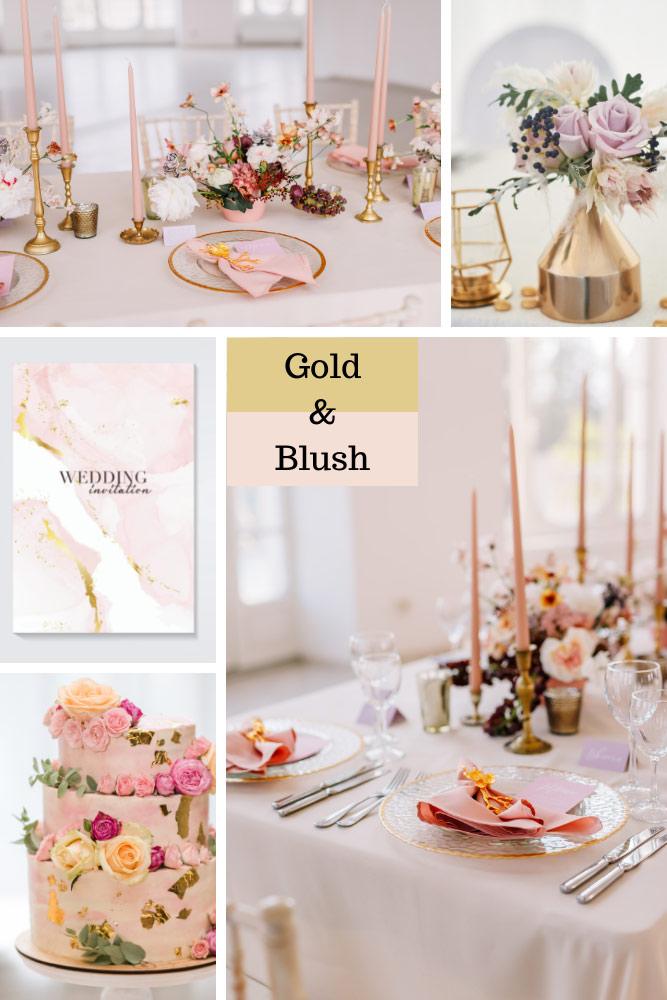 Gold & Blush