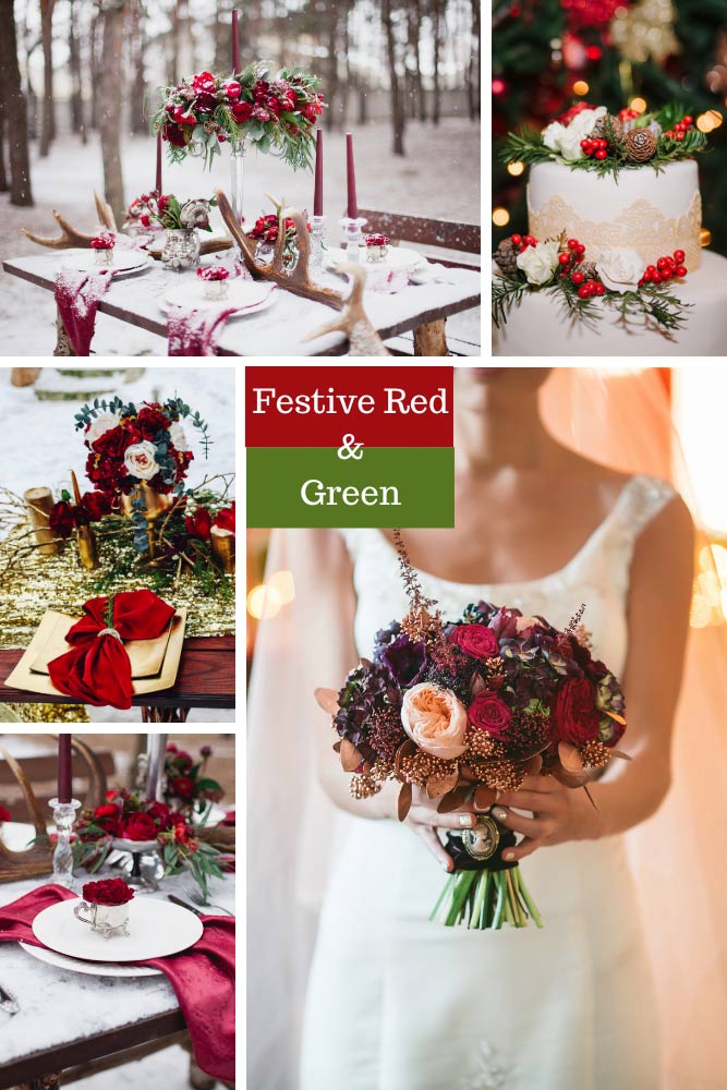 Festive Red and Green