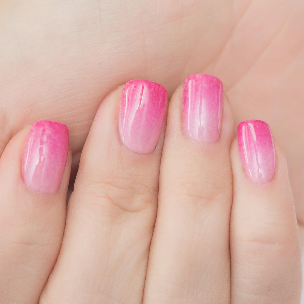 Ombre Pink Nails