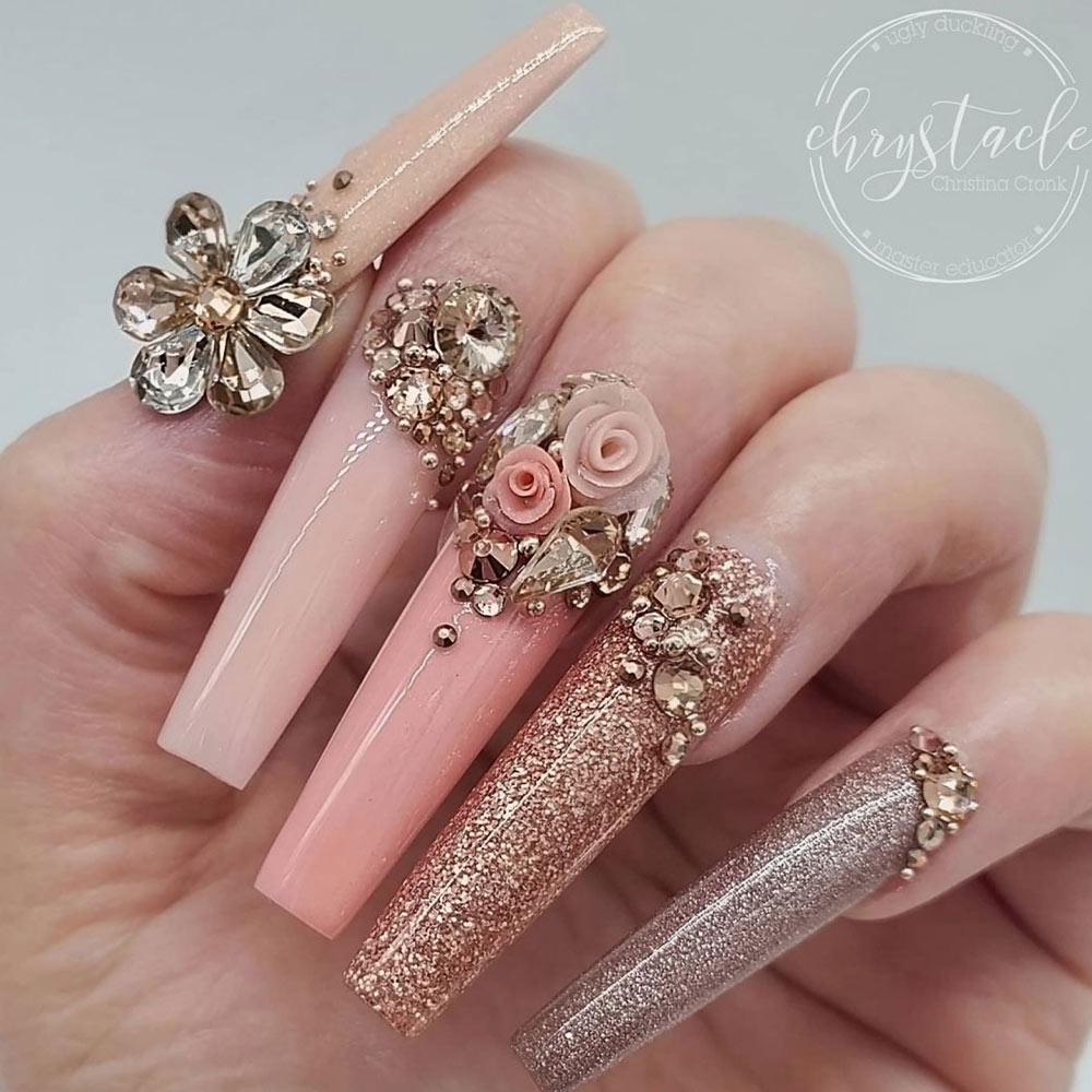 Bling Nails Trend: What It Is And How To Follow It – Expert View