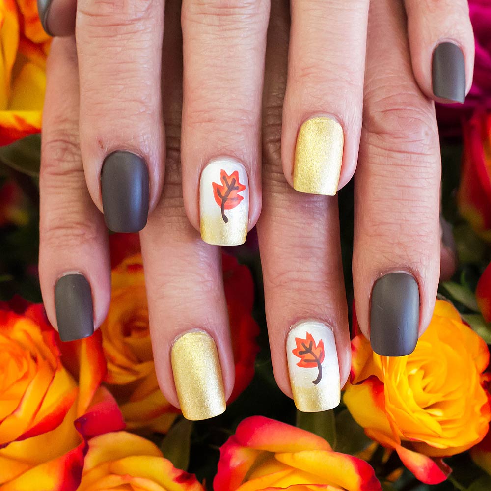 75+ MustTry Ideas for Stunning Fall Nail Designs October Daily