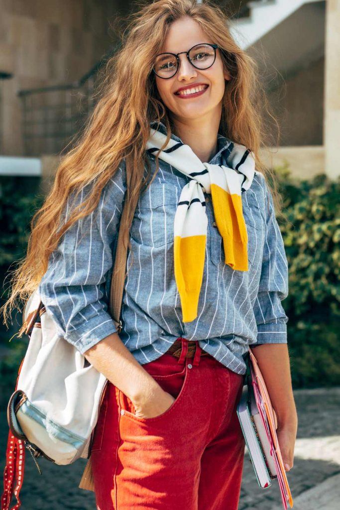 Preppy Style Look