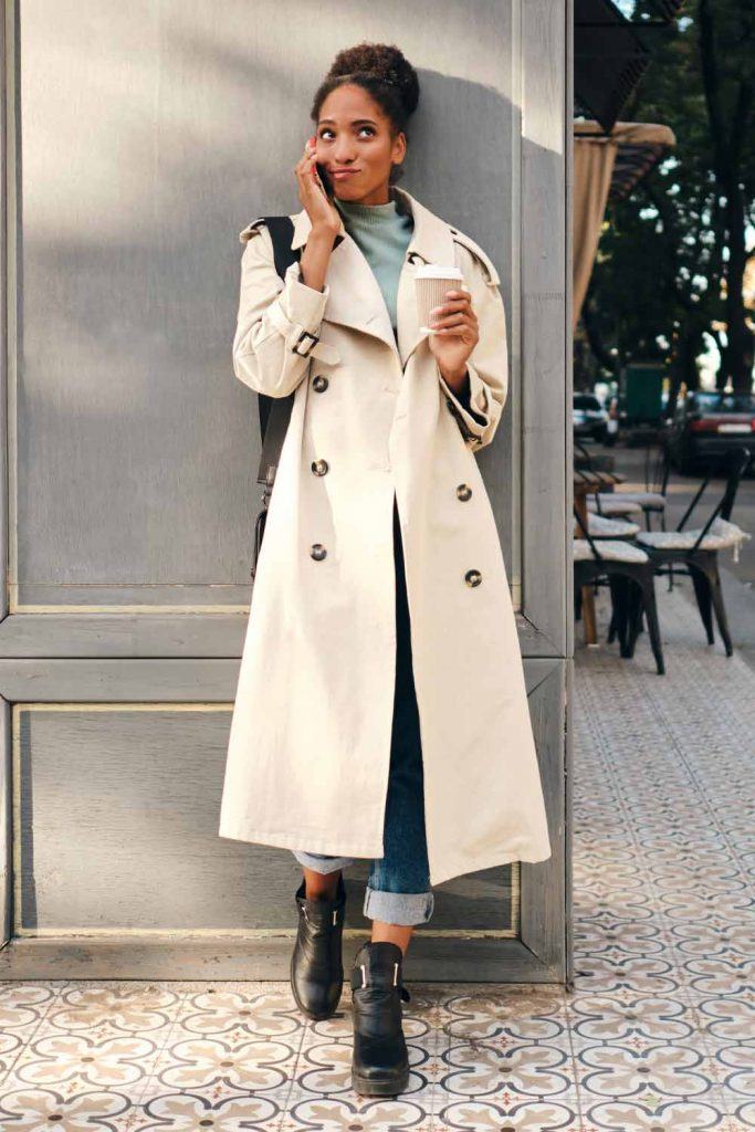 15 Amazing Beige Trench Coat Outfit Ideas For Ladies | vlr.eng.br