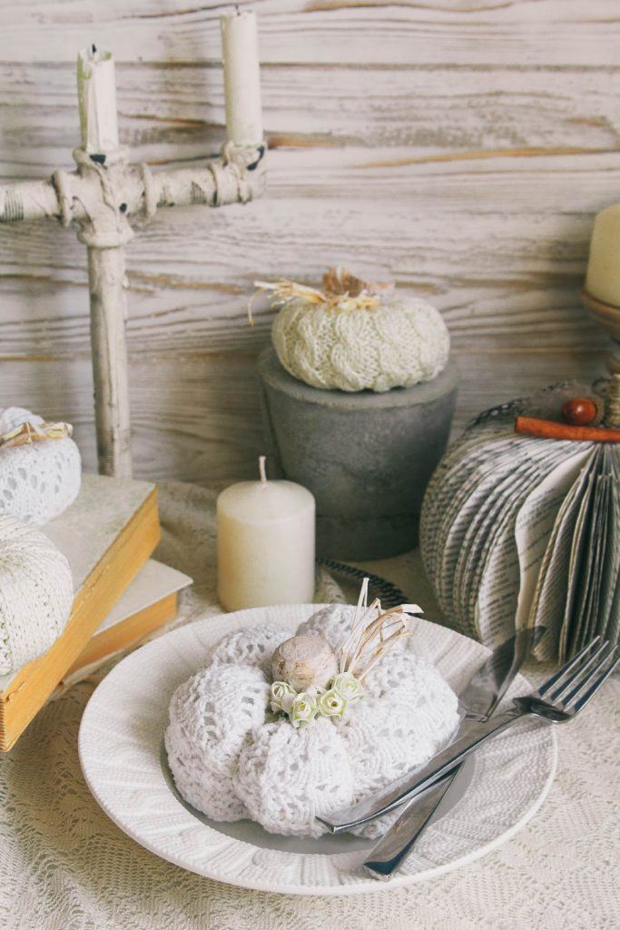 DIY Pumpkins Decor Idea