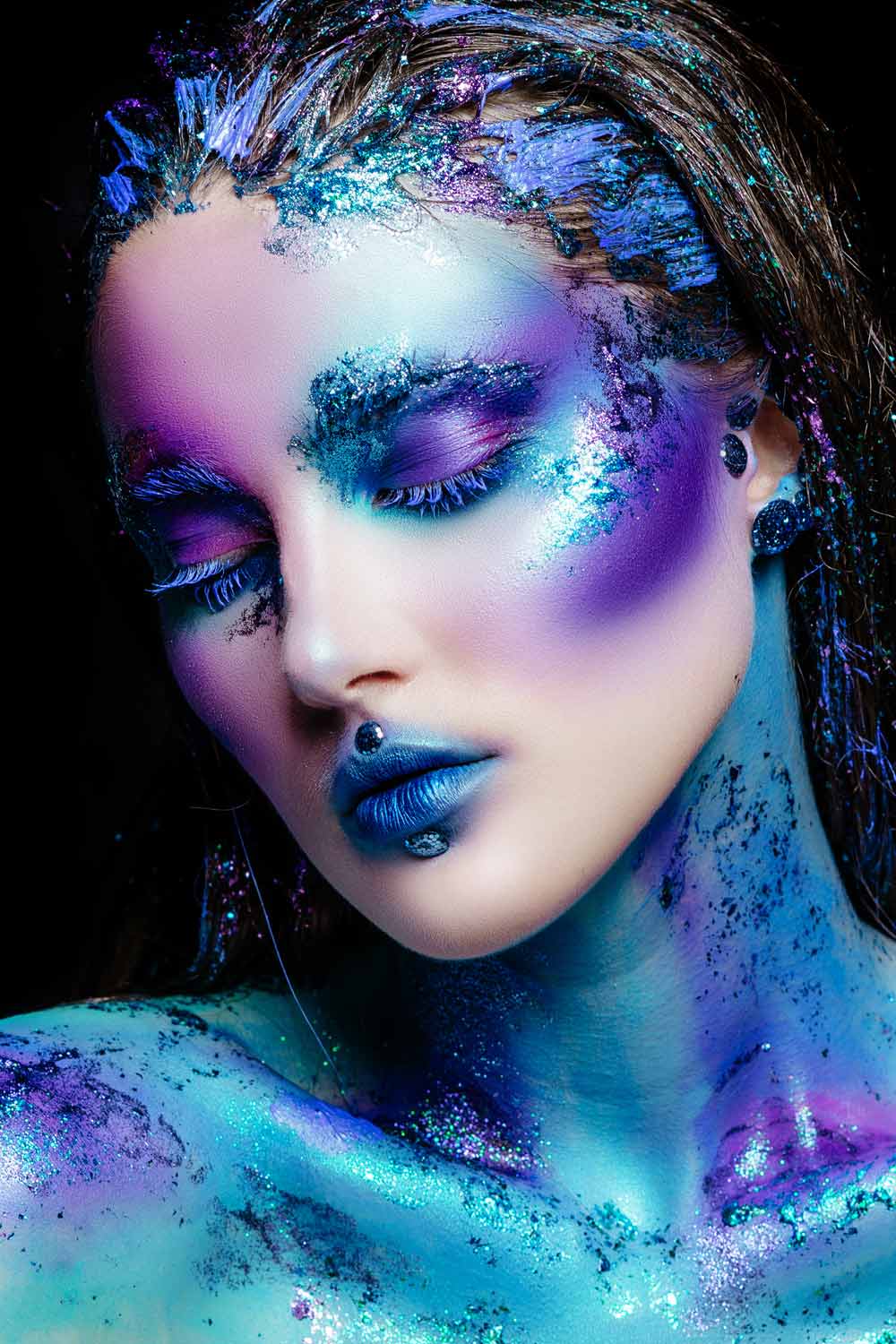 Fantasy Halloween Makeup Idea