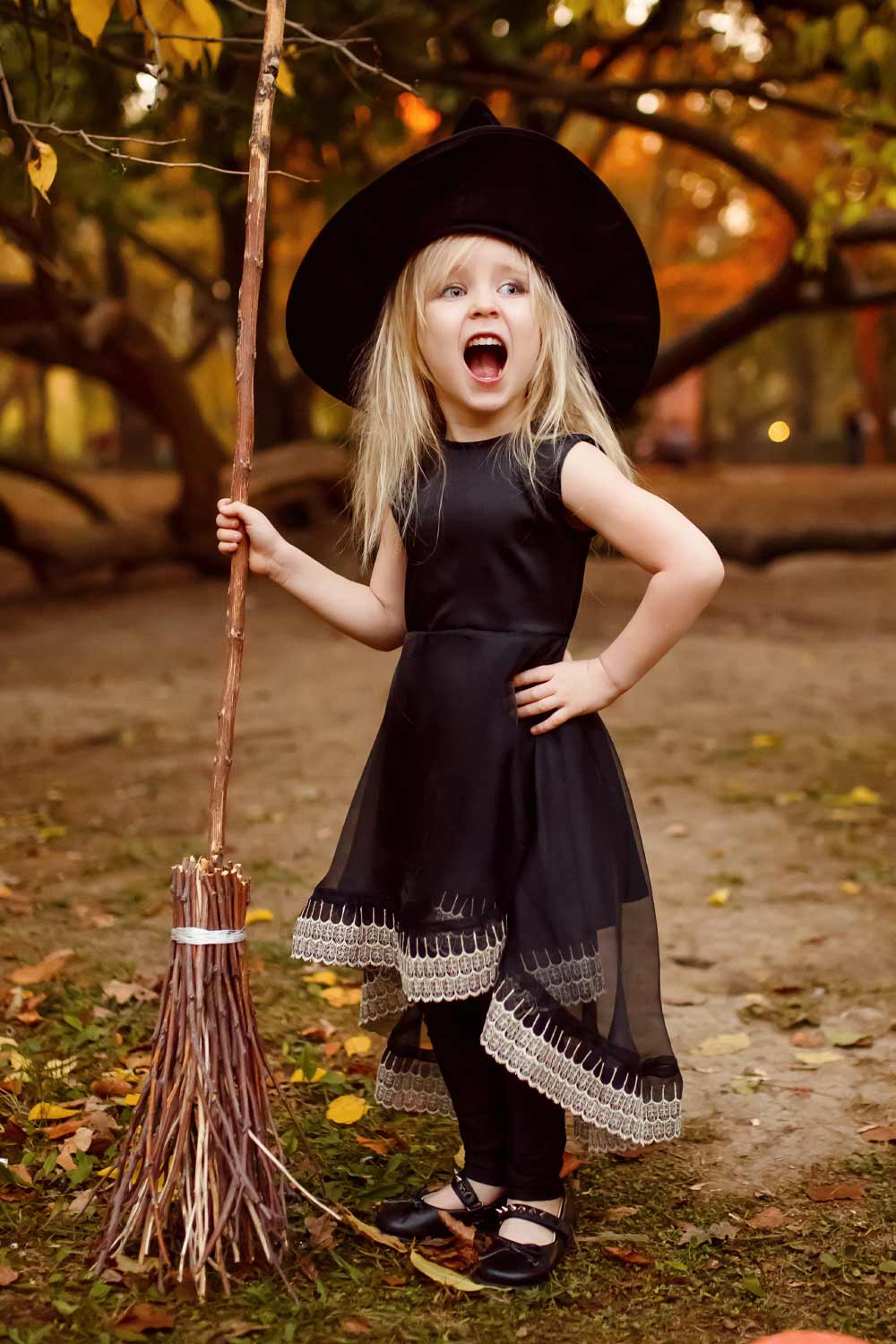 Witch Halloween Costume for Girl