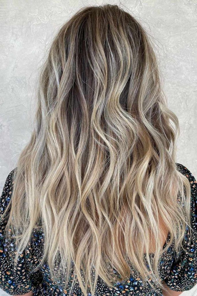 Cabelo Comprido com Balayage