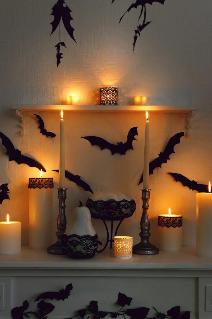 Halloween Fireplace