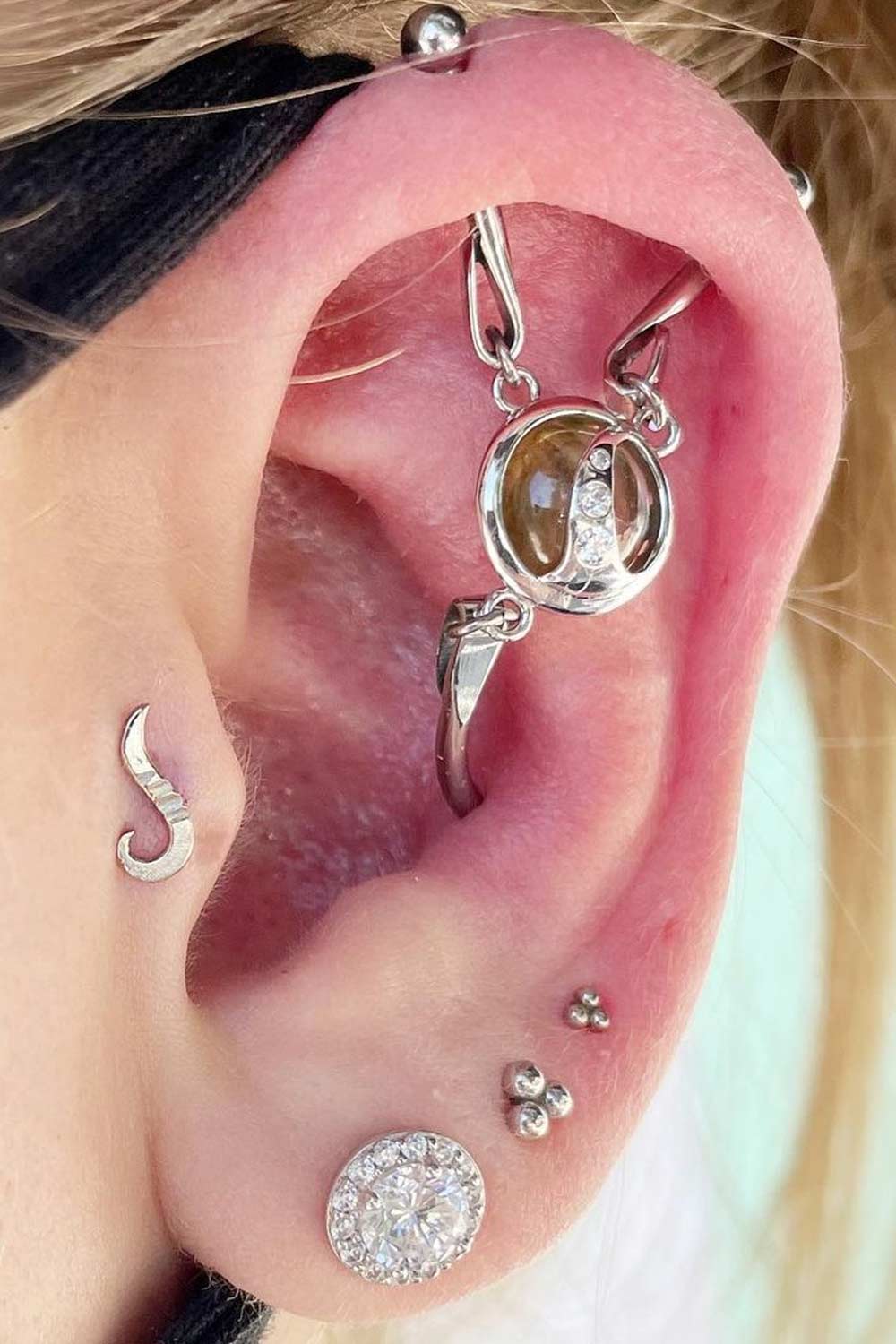 Industrial Piercing Jewelry Options