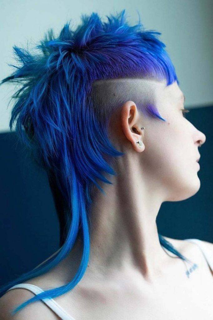 Blue Choppy Mullet 