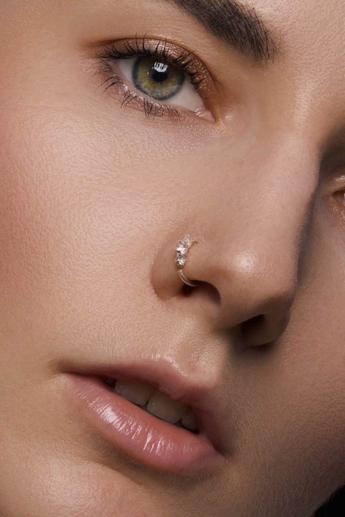 Nose piercing hot sale jewelry types