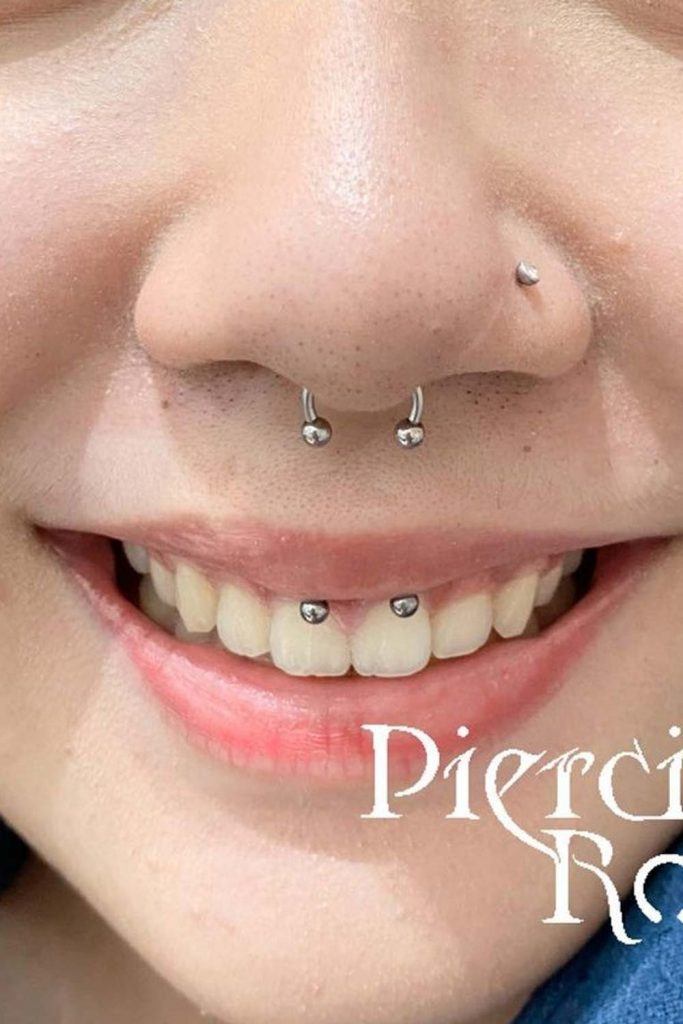 Smiley Piercing Guide To Get A Mouth Piercing Glaminati