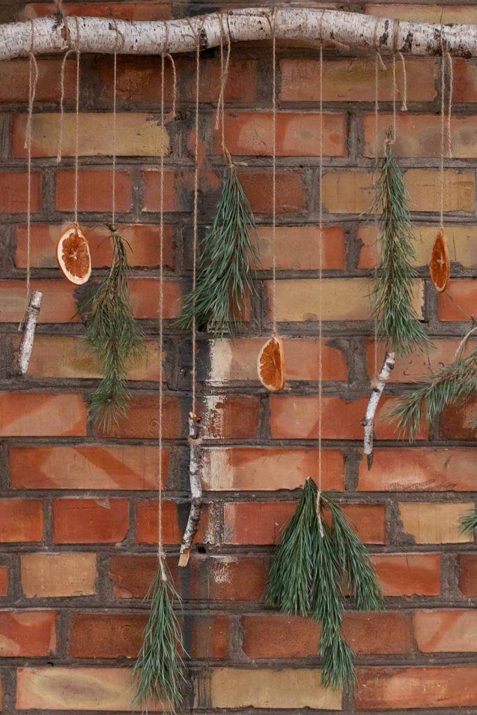 Christmas Tree Branches Wall Decorations