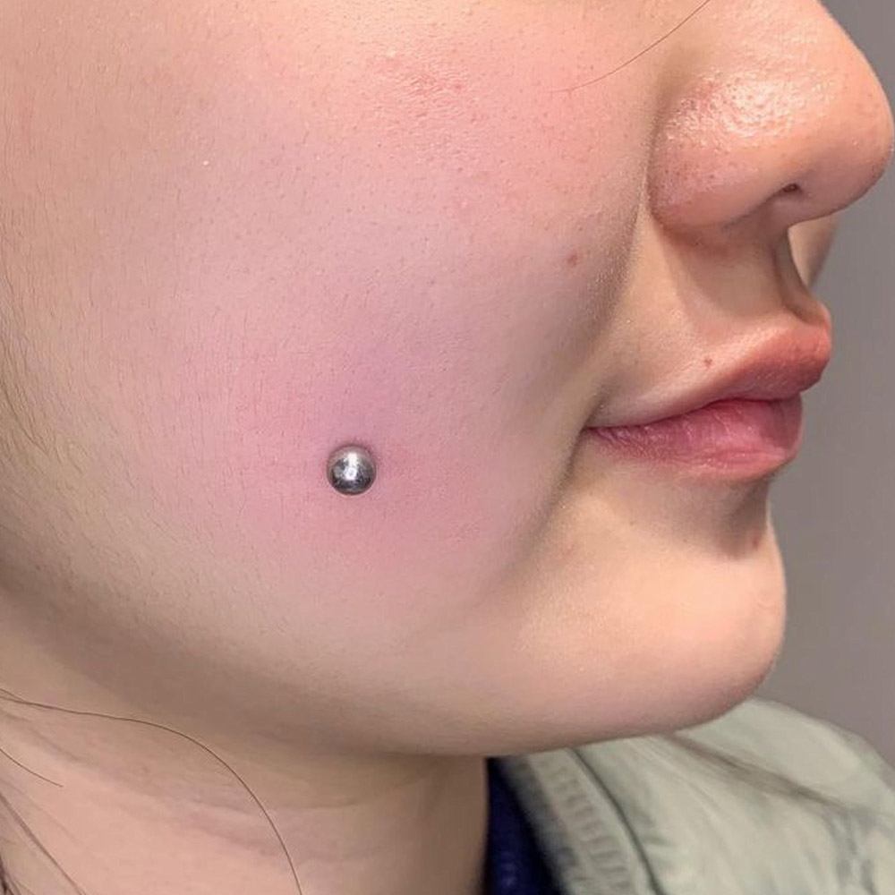 Dimple Piercing