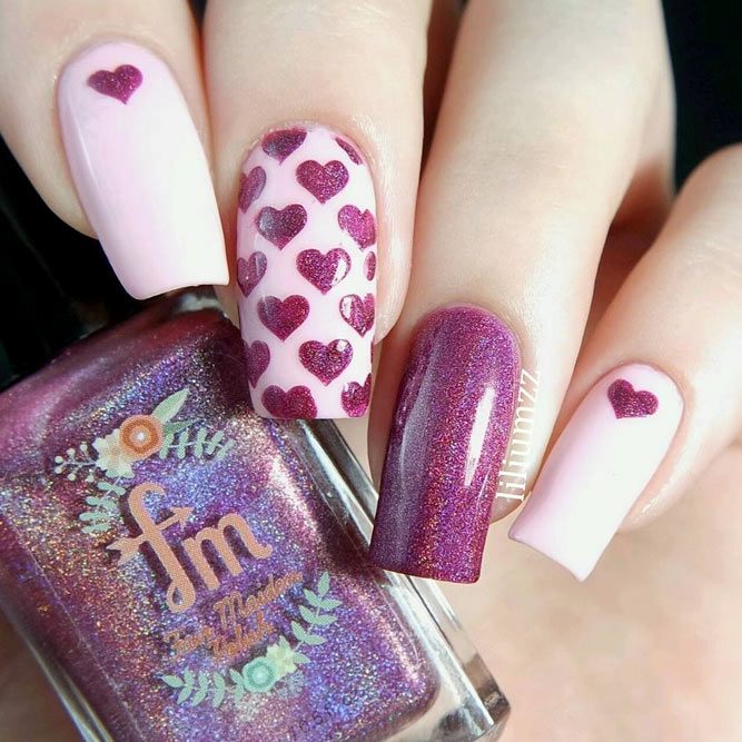 So-Pretty Nail Art Designs for Valentine's Day