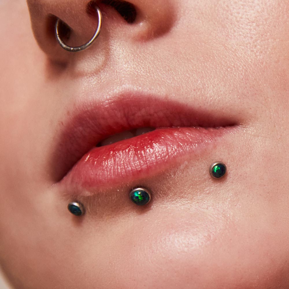 Amazing Chin Piercing Geometry