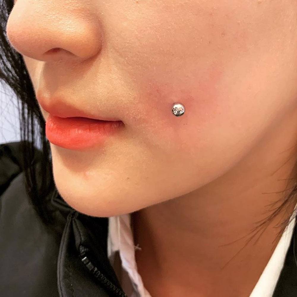 dimple piercing