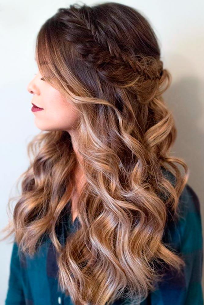 Easy Long Hairstyles for Valentine's Day