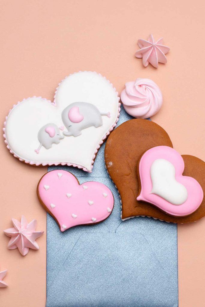 Cute Valentines Day Cookies