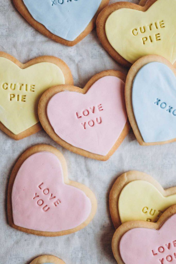 Simple Heart Cookies Ideas