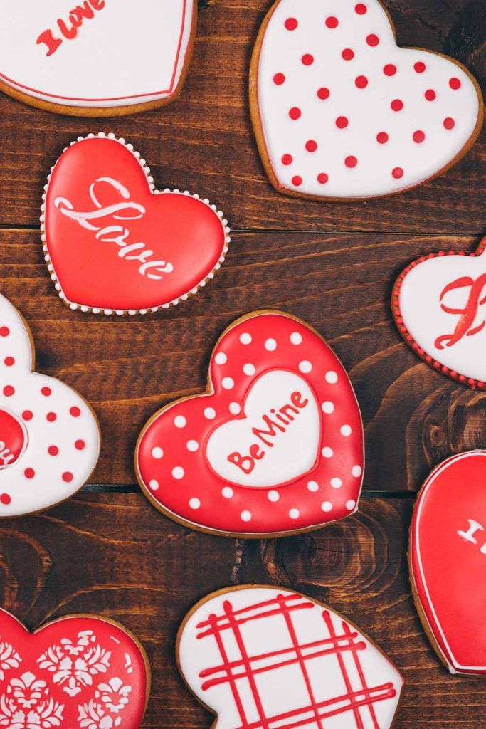 Cute Valentines Day Cookies