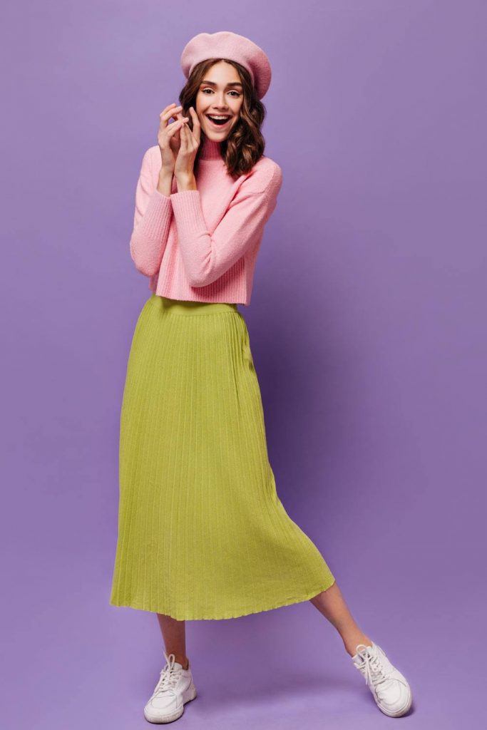 Valentines Day Outfits with Maxi Skirt
