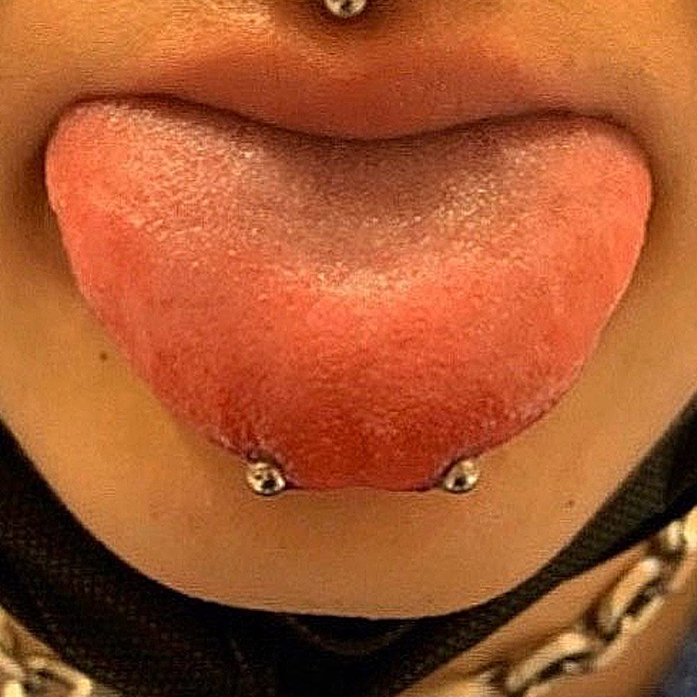 Snake eye tongue piercing on sale price