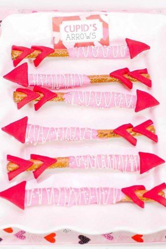 Cupid Arrows Sweets Gift Idea #cookies #sweets
