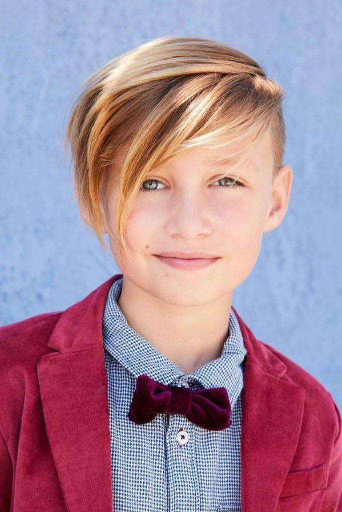 Asymmetrical Boy’s Hairstyles #boy #boys