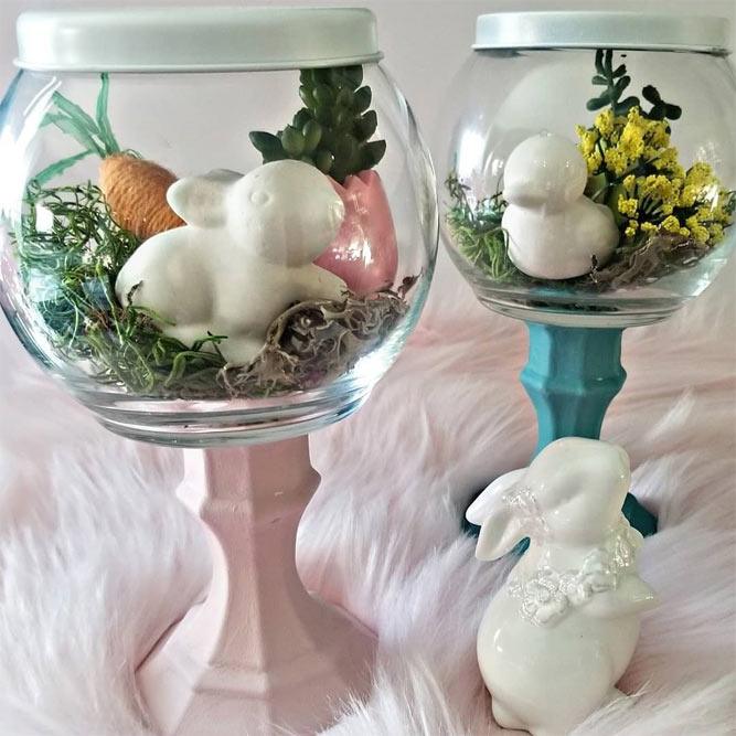 Bunny Easter Candy Holder